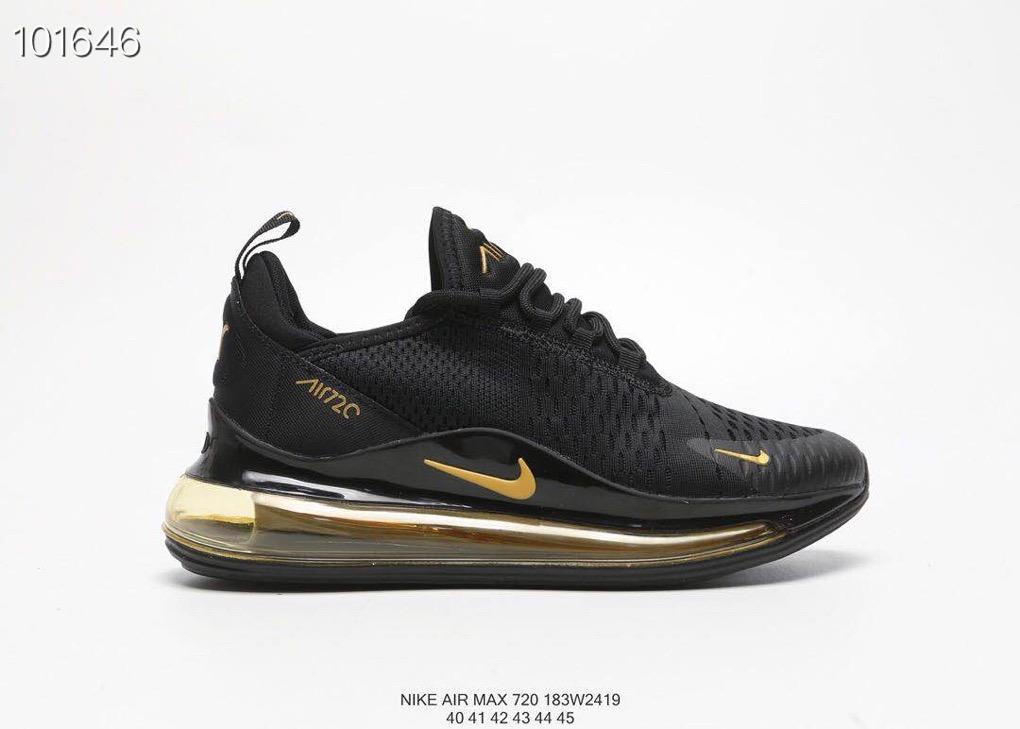 Nike Air Max 270 V2 Black Yellow Shoes